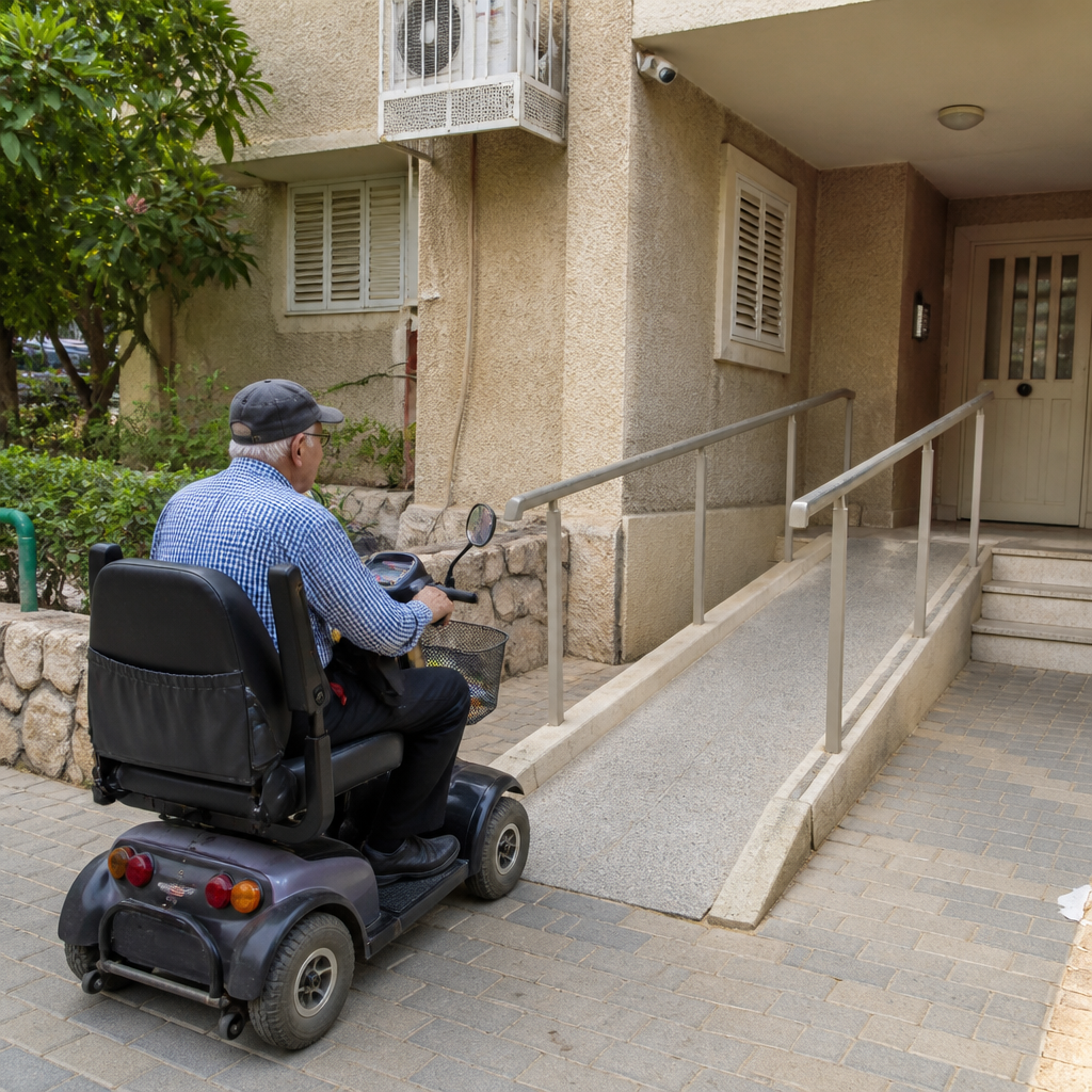 מילון מונחים לניידות: קלנועית והתאמות בבית